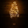 1.2m Champagne Gold Christmas Tree With 260 Warm LEDs