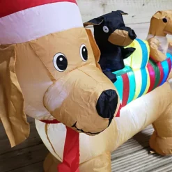 1.2m Premier Christmas Outdoor LED Inflatable Puppy -Deals Christmas Decor Store 1 2m premier christmas outdoor led inflatable puppy5056589183226 04c MP