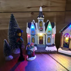 10 Piece Battery Operated Victorian Christmas Lit Winter Village Scene -Deals Christmas Decor Store 10 piece battery operated victorian christmas lit winter village scene5056589182762 04c MP