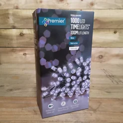 1000 LED 100m Premier Christmas Indoor Outdoor Multi Function Battery Operated String Lights With Timer In Cool White 6 1000 LED 100m Premier Christmas Indoor Outdoor Multi Function Battery Operated String Lights With Timer In Cool White -Deals Christmas Decor Store 1000 led 100m premier christmas indoor outdoor multi function battery operated string lights with timer in cool white5056589181956 03c MP