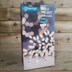 1000 LED 100m Premier Christmas Indoor Outdoor Multi Function Battery Operated String Lights With Timer In Warm White -Deals Christmas Decor Store 1000 led 100m premier christmas indoor outdoor multi function battery operated string lights with timer in warm white5056589182137 04c MP