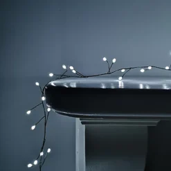 1000 LED 20m Premier Tree Ultra Brights Indoor Outdoor Multifunction Christmas Lights With Timer On Green Wire In Cool White