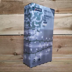 1000 LED 20m Premier Tree Ultra Brights Indoor Outdoor Multifunction Christmas Lights With Timer On Green Wire In Cool White -Deals Christmas Decor Store 1000 led 20m premier tree ultra brights indoor outdoor multifunction christmas lights with timer on green wire in cool white5056589190910 03c MP