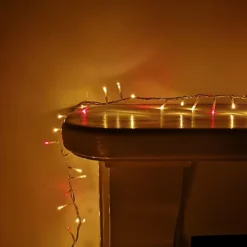 1000 LED 25m Premier TreeBrights Christmas Multi Function Mains Operated String Lights Timer Clear Cable Red & Vintage Gold -Deals Christmas Decor Store 1000 led 25m premier treebrights christmas multi function mains operated string lights timer clear cable red vintage gold5056589183592 03c MP