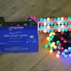 10m 100 LED Premier Multi Action Outdoor Pearl Christmas Lights Multi Coloured
