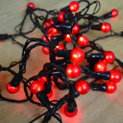 10m 100 LED Premier Multi Action Outdoor Pearl Christmas Lights Red -Deals Christmas Decor Store 10m 100 led premier multi action outdoor pearl christmas lights red5056589198718 03c MP