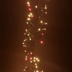 1152 LED 6.7m Premier Compact Cluster Brights Indoor Outdoor Christmas Multi Function Mains Operated Lights In Red & Gold -Deals Christmas Decor Store 1152 led 6 7m premier compact cluster brights indoor outdoor christmas multi function mains operated lights in red gold5056589182335 04c MP