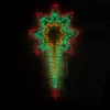 118 X 62cm LED North Star Rope Light Outdoor Christmas Silhouette In Multicoloured With Speed Controller