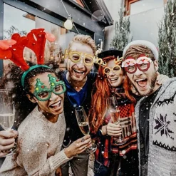 12pcs Novelty Glitter Christmas Glasses Eyewear Christmas Party Props Stocking Fillers Assorted Any 12 Frames -Deals Christmas Decor Store 12pcs novelty glitter christmas glasses eyewear christmas party props stocking fillers assorted any 12 frames5056141027227 03c MP