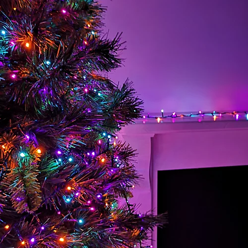 1500 LED 37.5m Premier TreeBrights Indoor Outdoor Christmas Multi Function Mains Operated String Lights With Timer In In Rainbow 2 1500 LED 37.5m Premier TreeBrights Indoor Outdoor Christmas Multi Function Mains Operated String Lights With Timer In In Rainbow - Image 2