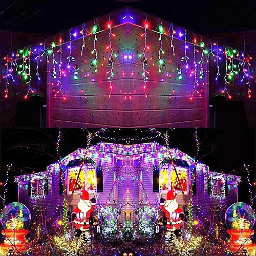 1500 Warm White ICICLE LED Lights Green Cable With 8 Effects Multifunction Auto Memory Indoor/Outdoor Christmas 1 1500 Warm White ICICLE LED Lights Green Cable With 8 Effects Multifunction Auto Memory Indoor/Outdoor Christmas