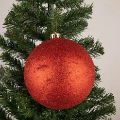 15cm/3Pcs Christmas Baubles Shatterproof Red,Tree Decorations -Deals Christmas Decor Store 15cm 3pcs christmas baubles shatterproof red tree decorations5056141073842 03c MP
