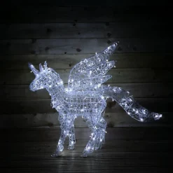 1m 200 LED Indoor Outdoor Pegasus Christmas Decoration In Cool White 6 1m 200 LED Indoor Outdoor Pegasus Christmas Decoration In Cool White -Deals Christmas Decor Store 1m 200 led indoor outdoor pegasus christmas decoration in cool white5056589183189 03c MP