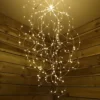 1M Festive Dewdrop Twinkling Waterfall Christmas Lights Warm White