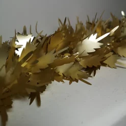 1m Gold Fern Leaf Tinsel Christmas Garland Decoration -Deals Christmas Decor Store 1m gold fern leaf tinsel christmas garland decoration5056589190040 03c MP