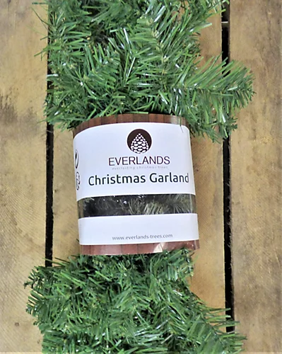 2 X Everlands Plain Artificial Christmas Imperial Garland Indoor And Outdoor 270cm X 20cm 2 2 X Everlands Plain Artificial Christmas Imperial Garland Indoor And Outdoor 270cm X 20cm - Image 2