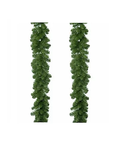 2 X Everlands Plain Artificial Christmas Imperial Garland Indoor And Outdoor 270cm X 25cm 2 2 X Everlands Plain Artificial Christmas Imperial Garland Indoor And Outdoor 270cm X 25cm - Image 2