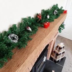 2 X Everlands Plain Artificial Christmas Imperial Garland Indoor And Outdoor 270cm X 25cm 7 2 X Everlands Plain Artificial Christmas Imperial Garland Indoor And Outdoor 270cm X 25cm -Deals Christmas Decor Store 2 x everlands plain artificial christmas imperial garland indoor and outdoor 270cm x 25cm2100006349764 04c MP