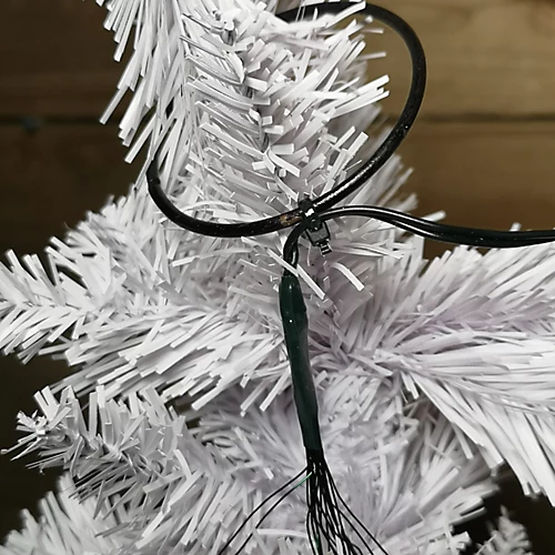 200 LED 10 X 1.9m Premier Multi Function Waterfall Christmas Tree Lights With Timer In Gold 3 200 LED 10 X 1.9m Premier Multi Function Waterfall Christmas Tree Lights With Timer In Gold - Image 3