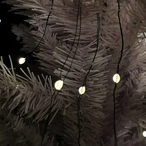 200 LED 10 X 1.9m Premier Multi Function Waterfall Christmas Tree Lights With Timer In Warm White 4 200 LED 10 X 1.9m Premier Multi Function Waterfall Christmas Tree Lights With Timer In Warm White - Image 4