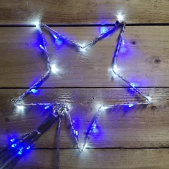 200 LED 3.32m Multifunction Shooting Star Silhouette Christmas Light In Blue & White 7 200 LED 3.32m Multifunction Shooting Star Silhouette Christmas Light In Blue & White -Deals Christmas Decor Store 200 led 3 32m multifunction shooting star silhouette christmas light in blue white5056589105945 04c MP