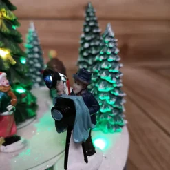 22cm Battery Operated LED Light Up Musical Christmas Scene In Multicoloured 7 22cm Battery Operated LED Light Up Musical Christmas Scene In Multicoloured -Deals Christmas Decor Store 22cm battery operated led light up musical christmas scene in multicoloured5056589184186 04c MP