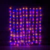 240 LED 2m X 1.5m Premier Flexibright Curtain Indoor Outdoor Multifunction Christmas Lights With Timer In Rainbow