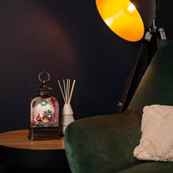 24cm Snowtime Dual Power LED Christmas Glitter Water Spinner Antique Lantern Santa Scene -Deals Christmas Decor Store 24cm snowtime dual power led christmas glitter water spinner antique lantern santa scene5056589194086 03c MP