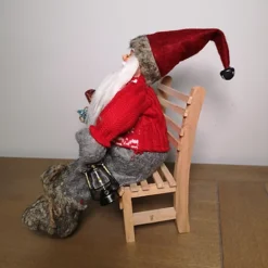 25cm Father Christmas Decoration Santa Claus Sitting On Bench 6 25cm Father Christmas Decoration Santa Claus Sitting On Bench -Deals Christmas Decor Store 25cm father christmas decoration santa claus sitting on bench5056589187668 03c MP