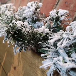 270cm (9ft) Samuel Alexander Luxury Green Christmas Snowflocked Garland -Deals Christmas Decor Store 270cm 9ft samuel alexander luxury green christmas snowflocked garland5060559855914 03c MP