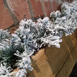 270cm (9ft) Samuel Alexander Luxury Green Christmas Snowflocked Garland -Deals Christmas Decor Store 270cm 9ft samuel alexander luxury green christmas snowflocked garland5060559855914 04c MP