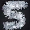 2m Prelit Alaskan Pine White W/Cool White Christmas Christmas Garland
