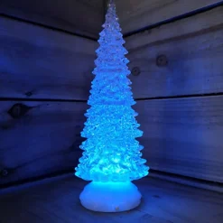 32cm Snowtime Dual Power LED Christmas Glitter Water Spinner Colour Changing Tree 7 32cm Snowtime Dual Power LED Christmas Glitter Water Spinner Colour Changing Tree -Deals Christmas Decor Store 32cm snowtime dual power led christmas glitter water spinner colour changing tree5060559857758 04c MP