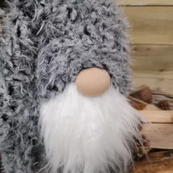 33cm Festive Christmas Grey Gonk With Oversized Fur Pom Pom Hat -Deals Christmas Decor Store 33cm festive christmas grey gonk with oversized fur pom pom hat5056589190095 02c MP