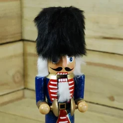 36cm Christmas Nutcracker Soldier Ornament - Blue Jacket With Cymbals 6 36cm Christmas Nutcracker Soldier Ornament - Blue Jacket With Cymbals -Deals Christmas Decor Store 36cm christmas nutcracker soldier ornament blue jacket with cymbals5060559855310 03c MP