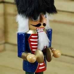 36cm Christmas Nutcracker Soldier Ornament - Blue Jacket With Cymbals 7 36cm Christmas Nutcracker Soldier Ornament - Blue Jacket With Cymbals -Deals Christmas Decor Store 36cm christmas nutcracker soldier ornament blue jacket with cymbals5060559855310 04c MP