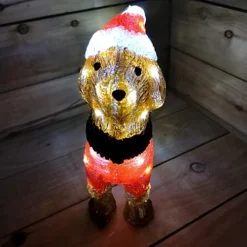 36cm Indoor Outdoor Acrylic Dachshund Christmas Decoration With 48 Ice White LEDs -Deals Christmas Decor Store 36cm indoor outdoor acrylic dachshund christmas decoration with 48 ice white leds5029936936912 03c MP