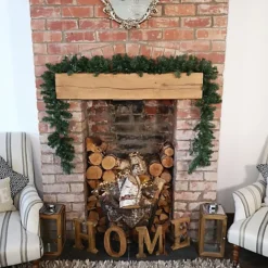 4 Pack 270cm (9ft) X 25cm Imperial Pine Christmas Garland Decoration Plain Green -Deals Christmas Decor Store 4 pack 270cm 9ft x 25cm imperial pine christmas garland decoration plain green5060907226618 03c MP