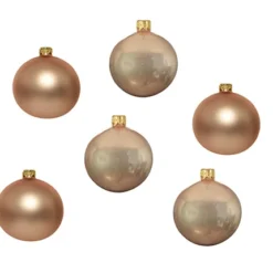 4 X 12 Butterscotch Gold Christmas Baubles 6cm Shatterproof Tree Ornaments Shiny Mat -Deals Christmas Decor Store 4 x 12 butterscotch gold christmas baubles 6cm shatterproof tree ornaments shiny mat5060950103966 03c MP