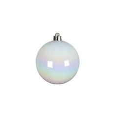 4 X 12 White Iridescent Christmas Baubles Shatterproof Luxury Tree Decor 6cm Iris -Deals Christmas Decor Store 4 x 12 white iridescent christmas baubles shatterproof luxury tree decor 6cm iris5060950104291 03c MP