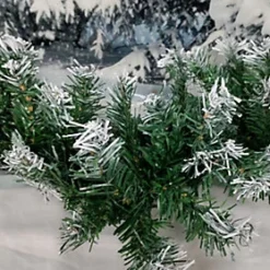 4 X Artificial Christmas Garland Snow Tipped Green Garland Premier Decor 2.7M -Deals Christmas Decor Store 4 x artificial christmas garland snow tipped green garland premier decor 2 7m5060950105021 03c MP