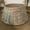 40/60cm Samuel Alexander Medium Deluxe Wicker Willow Christmas Tree Skirt - Natural