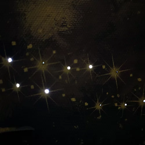 40 X 40cm Snowtime Christmas Santa Dog Street Scene Touch Operated Lit Canvas 2 40 X 40cm Snowtime Christmas Santa Dog Street Scene Touch Operated Lit Canvas - Image 2