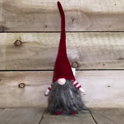40cm Festive Christmas Gonk With Haired Body & Long Burgundy Hat -Deals Christmas Decor Store 40cm festive christmas gonk with haired body long burgundy hat5056589194734 04c MP