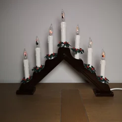 40cm Premier Christmas Candlebridge With 7 Flickering Bulb In Dark Wood Finish Mains Operated 7 40cm Premier Christmas Candlebridge With 7 Flickering Bulb In Dark Wood Finish Mains Operated -Deals Christmas Decor Store 40cm premier christmas candlebridge with 7 flickering bulb in dark wood finish mains operated5056589191979 04c MP