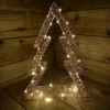 45cm LED Metal Christmas Tree Display Ornament Rose Gold Decoration