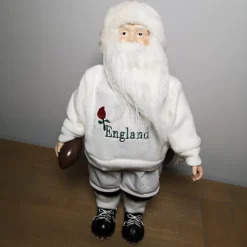 45cm Standing England Rugby Santa Claus Father Christmas Decoration In White 5 45cm Standing England Rugby Santa Claus Father Christmas Decoration In White -Deals Christmas Decor Store 45cm standing england rugby santa claus father christmas decoration in white5056589187323 02c MP