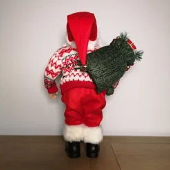 45cm Standing Father Christmas Santa Claus Figurine Carrying Sack In Red -Deals Christmas Decor Store 45cm standing father christmas santa claus figurine carrying sack in red5056589187309 03c MP