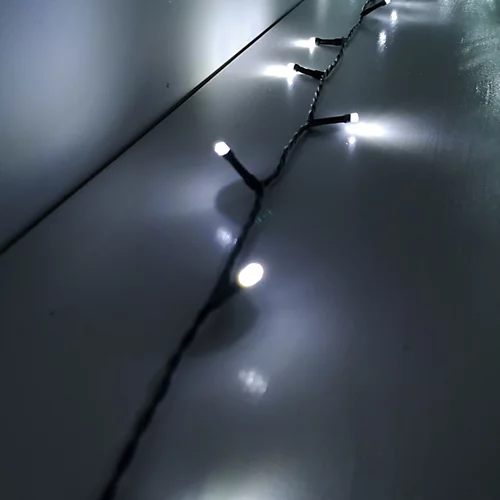480 LED 38.3m Premier SupaBrights Indoor Outdoor Christmas Multi Function Mains Operated String Lights With Timer In Cool White 4 480 LED 38.3m Premier SupaBrights Indoor Outdoor Christmas Multi Function Mains Operated String Lights With Timer In Cool White - Image 4