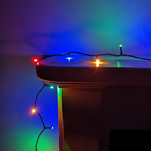 480 LED 38.3m Premier SupaBrights Indoor Outdoor Christmas Multi Function Mains Operated String Lights With Timer In Multicoloured 2 480 LED 38.3m Premier SupaBrights Indoor Outdoor Christmas Multi Function Mains Operated String Lights With Timer In Multicoloured - Image 2